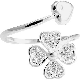 Nhẫn bạc nữ Hiểu Minh NU384