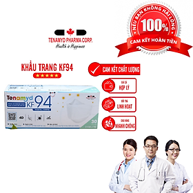 Khẩu trang kf94 người lớn tenamyd chính hãng
