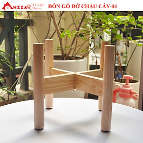 Mua Đôn gỗ để cây cảnh trang trí trong nhà nhiều kích thước Anzzar DG-04
