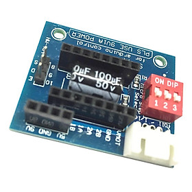 A4988 DRV8825 3D Printer Stepper Motor Driver Control Expansion Board Blue