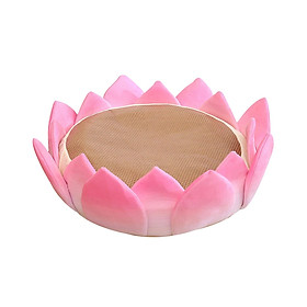 Hình ảnh Lotus Seat Cushion Round Soft Floor Cushion Pouf for Living Room Dining Room