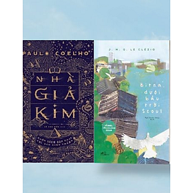 Combo sách hay: NHÀ GIẢ KIM (PAULO COELHO) + BITNA DƯỚI BẦU TRỜI SEOUL (J.M.G.LE CLÉZIO) tặng kèm bookmark