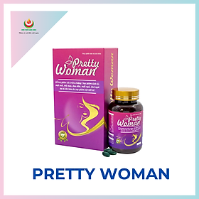 Viên uống đẹp da, bổ sung nội tiết tố nữ Pretty Woman hộp 30 viên