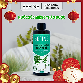 Nước súc miệng thảo dược Befine 300ml