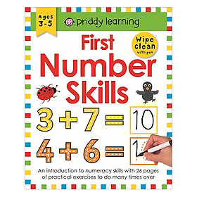 First Number Skills: Wipe Clean Workbooks