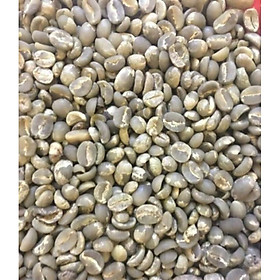 1 kg cà phê nhân robusta (hạt chưa rang)