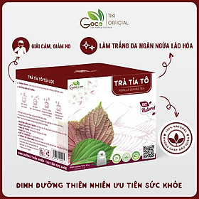 Trà tía tô túi lọc Goce - Giải cảm, giảm ho