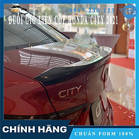 Đuôi Gió Honda City 2021 Liền Cốp - Cánh Gió Ô TÔ Hàng Mộc Chưa Sơn