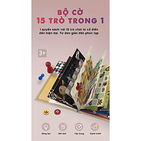 Bộ cờ 15 trong 1 Kisy Neoland - Home and Garden