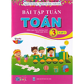 Sách - Bài tập tuần Toán 3 tập 2 (Biên soạn theo chương trình sgk Cánh diều)