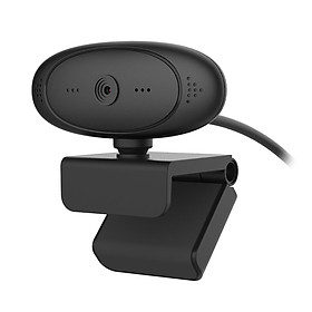 1080P HD Computer Camera Video Conference Camera Webcam 2 Mega Pixel Auto Focus 360° Rotation USB Plug & Play with