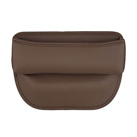 pu leather car console side seat filler Chestnut Brown