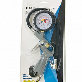 Dụng cụ bơm lốp xe có đồng hồ đo áp MAXPOWER TG7