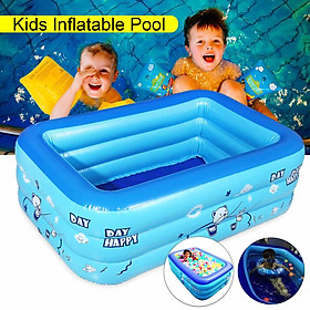 Mua Bể bơi phao trong nhà nhiều kích thước có đáy chống trượt  an toàn cho bé
