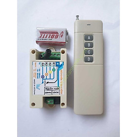 Mua Công tắc điều khiển 04 thiết bi từ xa (1km) bằng remote RF
