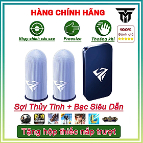 Mua Găng Tay Chơi Game Teement Cho Ff Siêu Nhạy Sợi Thủy Tinh Nano Bạc Siêu Mỏng  Bao Tay Mobile Cảm Ứng Chống Mồ Hôi  Chống Trượt - Bộ 2 Ngón Tặng Box Nắp Trượt - Hàng Chính Hãng