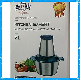 Mua Máy xay thịt  máy xay cầm tay đa năng 2 lít công suất lớn cối inox 304 cao cấp - Hàng Chất Lượng