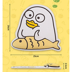 Mua Miếng Lót Chuột Có Đệm 3D Mouse Pad Vịt Vàng Suy Tư Chống Mỏi  Đau Cổ Tay_ Hàng chính hãng