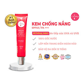 KEM CHỐNG NẮNG GỐC NƯỚC V10PLUS SPF40/PA+++ (30ml) KHÔNG CHỨA PARAPEN