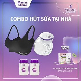 Hút Sữa Tại Nhà Mama’s Choice, Combo Rảnh Tay Tiện Lợi Mẹ Thảnh Thơi, Hút Sữa Dễ Dàng Mọi Lúc Mọi Nơi