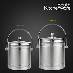 Mua Hủ đá thẳng 2 lớp 2 lít