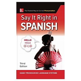 Hình ảnh sách Say It Right In Spanish