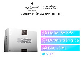 Thực Phẩm Chức Năng Viên Uống Trắng Da Chống Nắng Khoẻ Đẹp Từ Bên Trong Sakura Luminous (30 Viên)