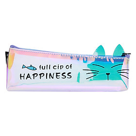 Bóp Viết Hologram Trong Hình Mèo - Con Cá