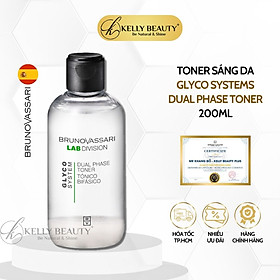 Toner Dưỡng Sáng Trẻ Hóa Da Bruno Vassari Glyco Systems Dual Phase Toner | Kelly Beauty
