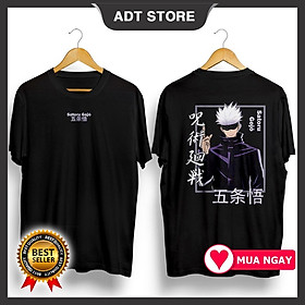 Áo thun unisex nam nữ Anime Jujutsu Kaisen Gojo Satoru độc đẹp giá siêu rẻ cực HOT