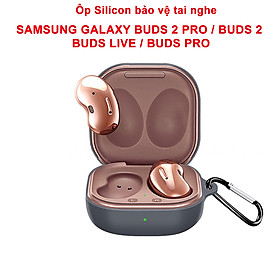 Ốp silicon bảo vệ tai nghe Galaxy Buds 2 Pro/Buds 2/Buds Live/Buds Pro