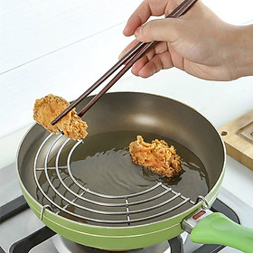 Mua Vỉ gác chảo chiên rán dầu mỡ