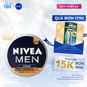 Kem Dưỡng Da Nam NIVEA MEN Creme 3in1 Giúp Giảm Nhờn, Sáng Da, Cấp Ẩm (30ml) - 83923