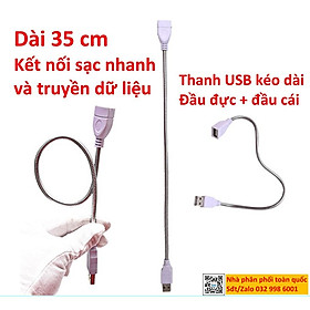 Mua Dây USB uốn dẻo cắm đèn led bàn học magic