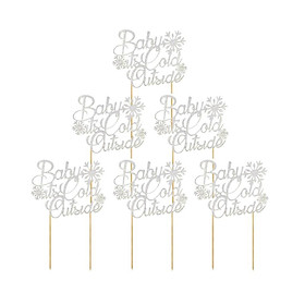 6-Pack Cupcake Toppers Cake Toppers Picks for Party Decor Supplies Favors