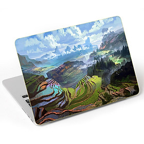 Mua Mẫu Dán Skin Trang Trí Mặt Ngoài + Lót Tay Laptop Thiên Nhiên LTTN - 219