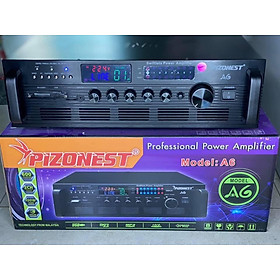 Mua Amply nhà yến tải 600 loa ru (PIZONEST A6 )