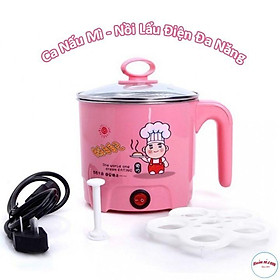 Ca nấu mì không lồng hấp 18cm--HH164 Giao màu ngẫu nhiên