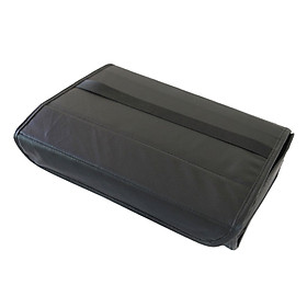 under Seat Storage Box, Interior Drawer PU Leather Organizer, for Tesla Model Y, 2020-2021, Car Styling, Black