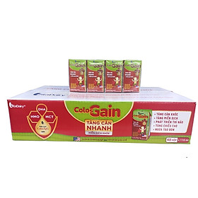 Sữa pha sẵn Colos Gain 110ml (48 hộp x 110ml)
