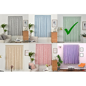 Mua Rèm sao 2 lớp loại 1 có keo sẵn- chỉ cần bóc dán