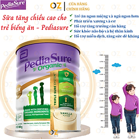 Sữa tăng chiều cao cho trẻ biếng ăn từ 1-10 tuổi Úc Pediasure Vanilla giúp phát triển cân đối chiều cao, cân nặng, trí não - OZ Slim Store