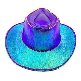 Cowgirl Hat Headgear Costume Light up Cowboy Hat for Club Concerts Halloween