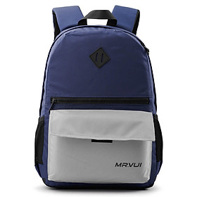 Balo teen Mr Vui BLTEEN942 phù hợp cho học sinh cấp 2 41 x 31 x 15 cm - Xanh Đen