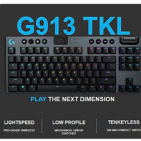 Mua Bàn phím game cơ học không dây Lightspeed Logitech G913 TKL - Hàng Chính Hãng