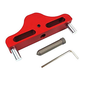 Precision Woodworking Center Scriber Marking Center Finder Tools Red