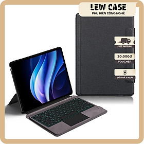 Bao da bàn phím Vivo Pad 5 Pro có Touchpad, giá đỡ, đèn LED, có thể tháo rời