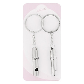 Móc Khóa Đôi Còi Thổi Kèn  HL100017