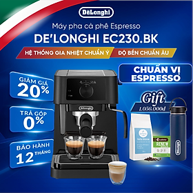 [Hàng chính hãng] Máy pha cà phê espresso DeLonghi Stilosa EC230.BK