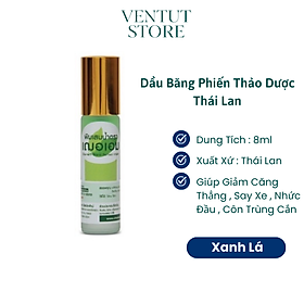 Mua Dầu Lăn Băng Phiến Thảo Dược Cher Aim Brand Borneol Inhaler 8ml Thái Lan